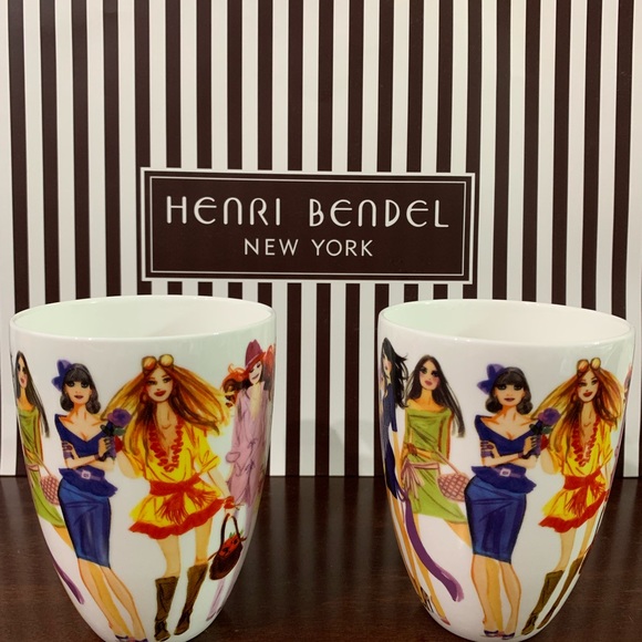 henri bendel Other - Henri Bendel Fashion Girl oversized mugs